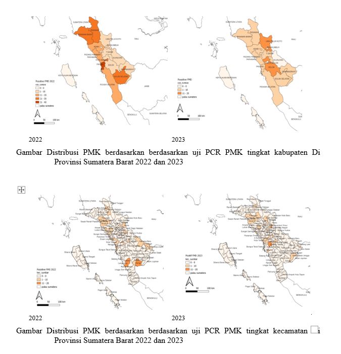 Karakteristik Epidemiologi Penyakit Mulut dan Kuku Di Provinsi Sumatera Barat Tahun 2022–2023