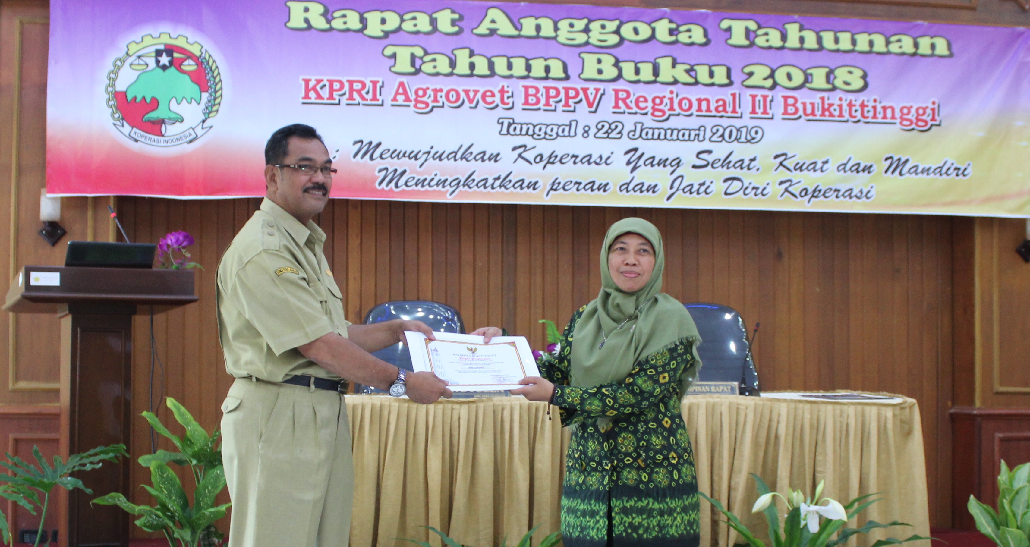 Rapat Anggota Tahunan Koperasi Agrovet Tahun Buku 2018