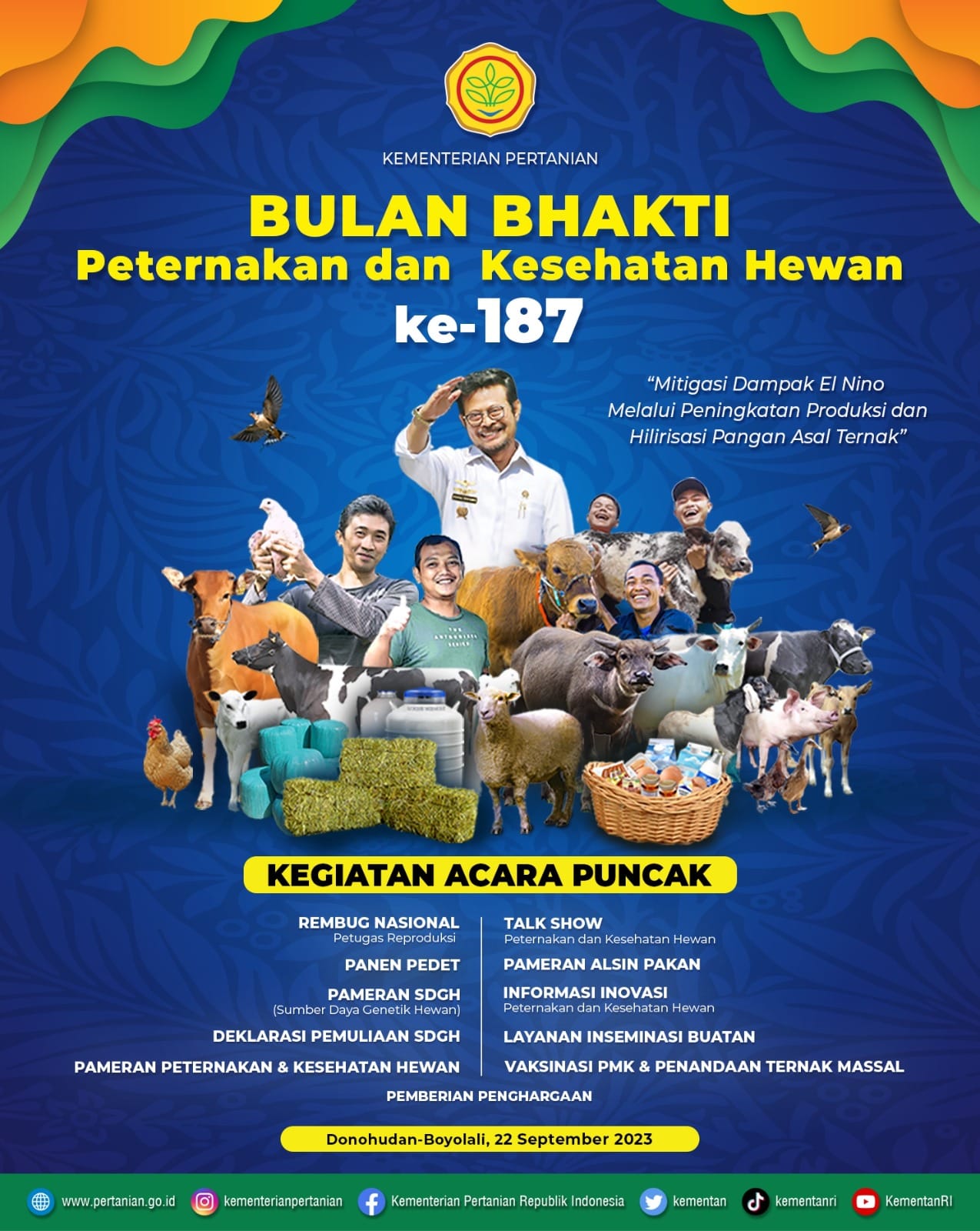 Bulan Bhakti Peternakan dan Kesehatan Hewan Tahun 2023