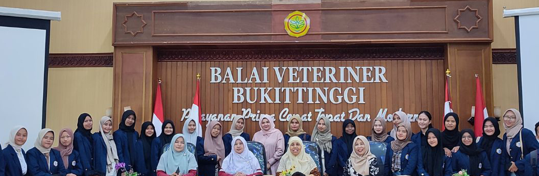 Kunjungan Mahasiswa Teknologi Produksi Tanaman Pangan Politeknik Pertanian Negeri Payakumbuh ke Balai Veteriner Bukittinggi