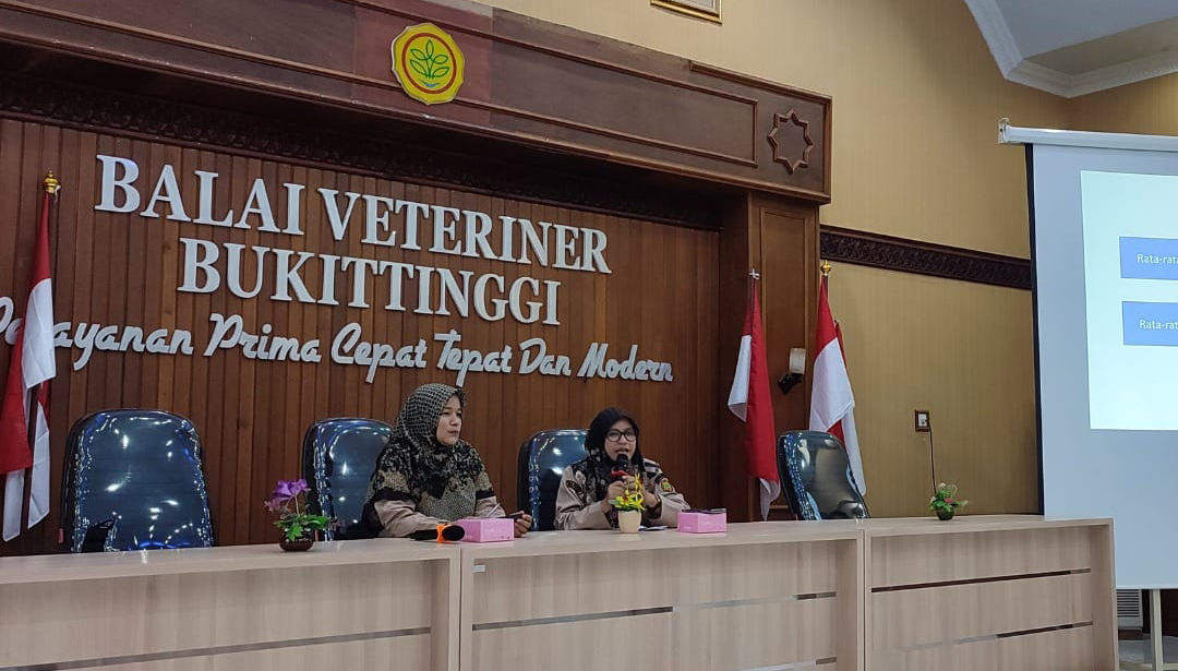 Seminar Internal di Balai Veteriner Bukittinggi, Selasa, 28 Mei 2024