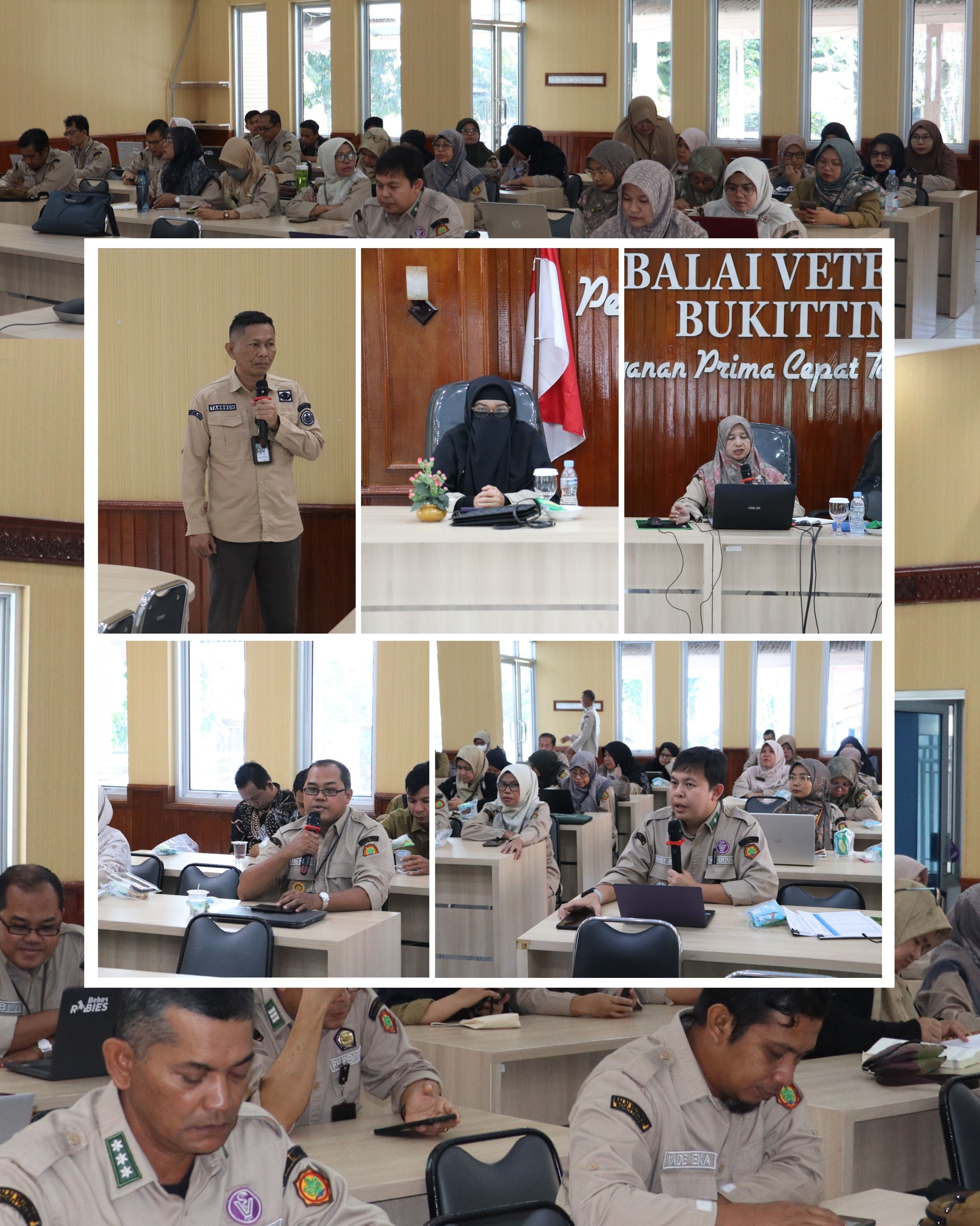 Balai Veteriner Bukittinggi Gelar Sosialisasi SPIP SBSN, Antikorupsi, dan Gratifikasi