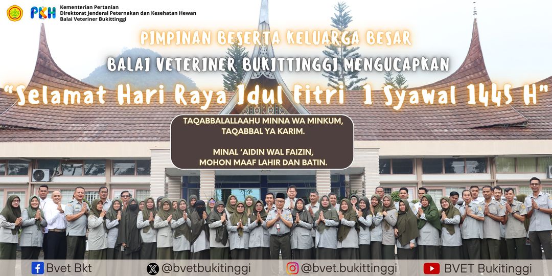 Selamat Hari Raya Idul Fitri 1445 H