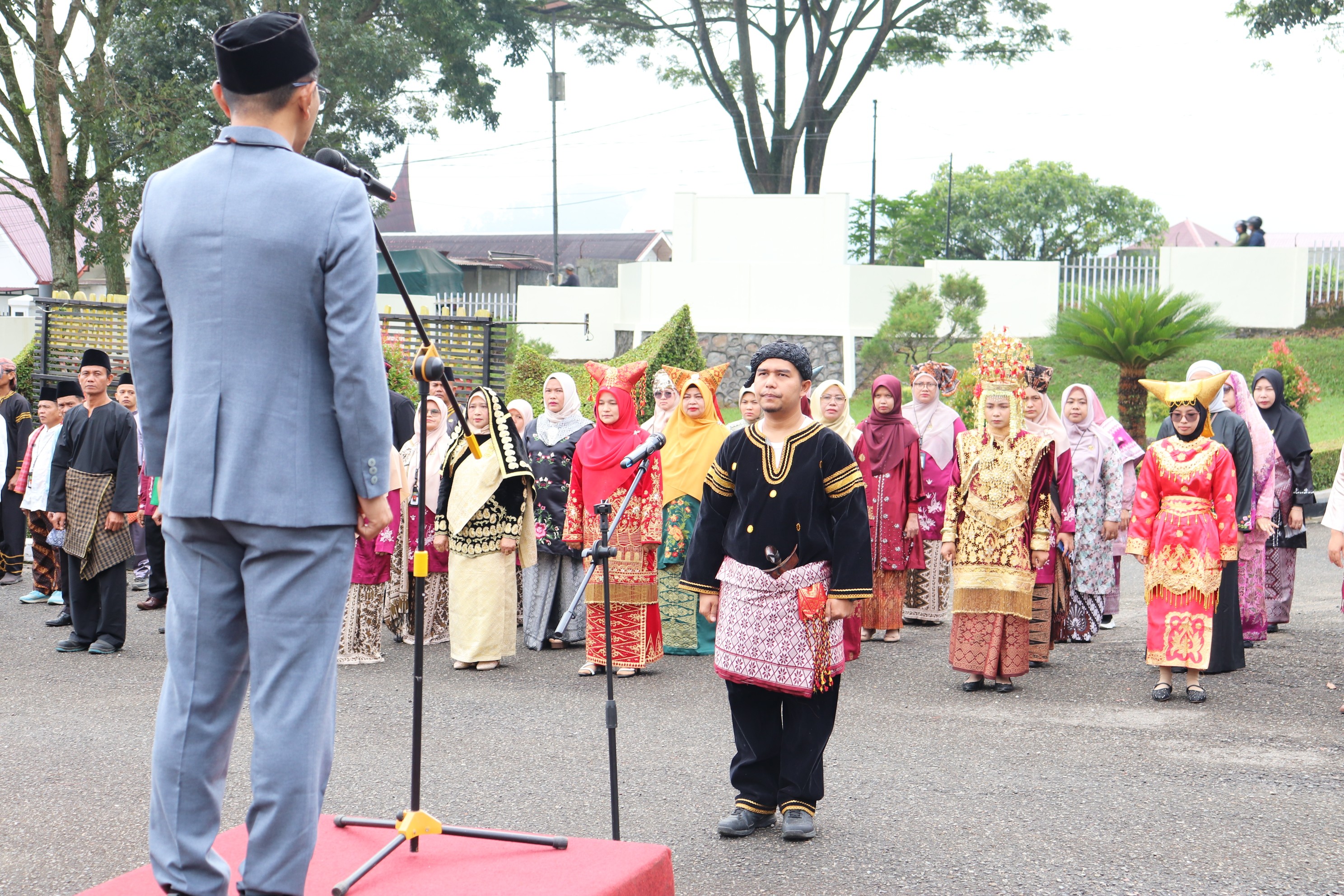 Balai Veteriner Bukittinggi Bersama Penyuluh Pertanian Kobarkan Semangat Patriotik, Gigih, Berempati pada upacara peringatan hari sumpah pemuda